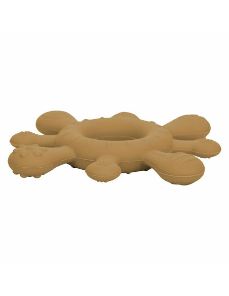 BN-49454,Inel de dentitie, FreeON, Pentru masajul gingiilor, Cu diverse texturi, Din silicon, Fara BPA, 3 luni+, Ochre