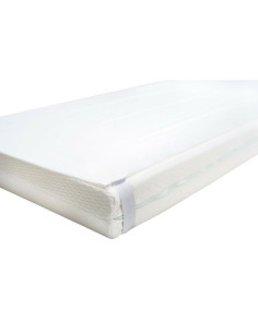 BN-5741,Protectie saltea, Bubaba, Impermeabila, Pentru patut de dimensiunea 120x60 cm, Din poliuretan, Spalare la 95 grade, 0 lu