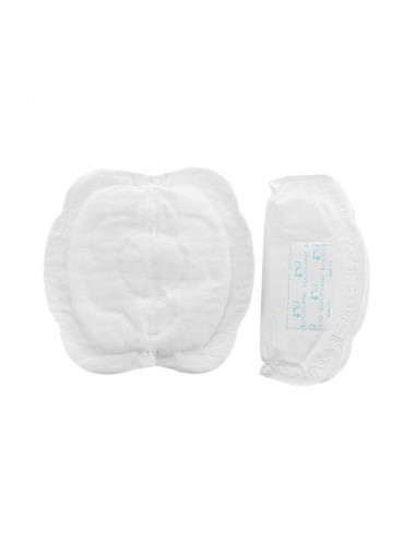 BN-BL160,Tampoane pentru san, Bocioland, Set 30 bucati albe + 30 bucati negre, Ambalate individual, Cu banda adeziva pentru o fi