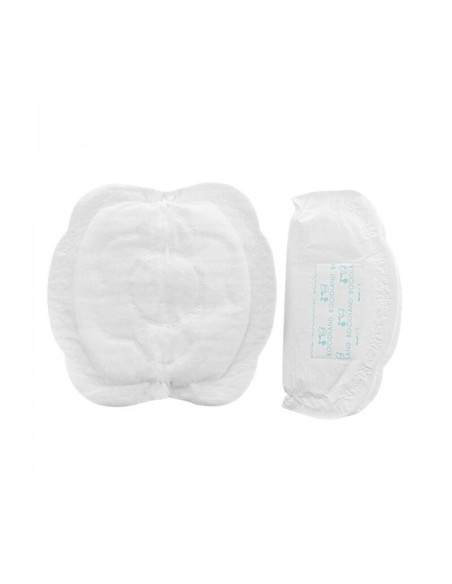 BN-BL160,Tampoane pentru san, Bocioland, Set 30 bucati albe + 30 bucati negre, Ambalate individual, Cu banda adeziva pentru o fi