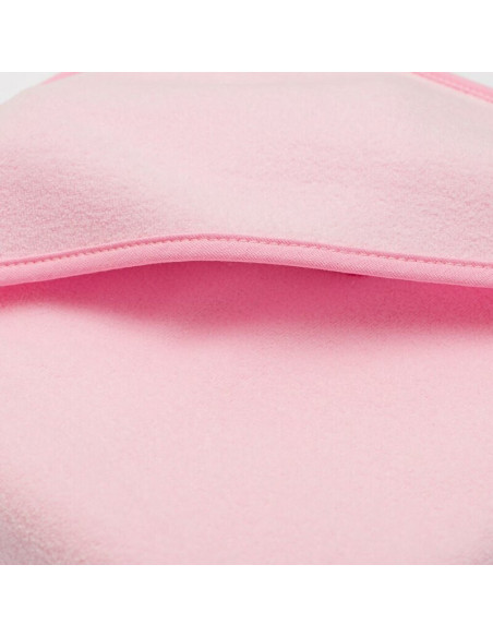 BN-56243,Set prosop cu gluga si manusa baie, New Baby, Dimensiune 80 x 80 cm, Basic, Pink