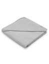 BN-56242,Set prosop cu gluga si manusa baie, New Baby, Dimensiune 80 x 80 cm, Basic, Gray