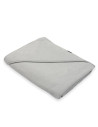 BN-56248,Set prosop cu gluga si manusa baie, New Baby, Dimensiune mare 100 x 100 cm, Basic, Gray