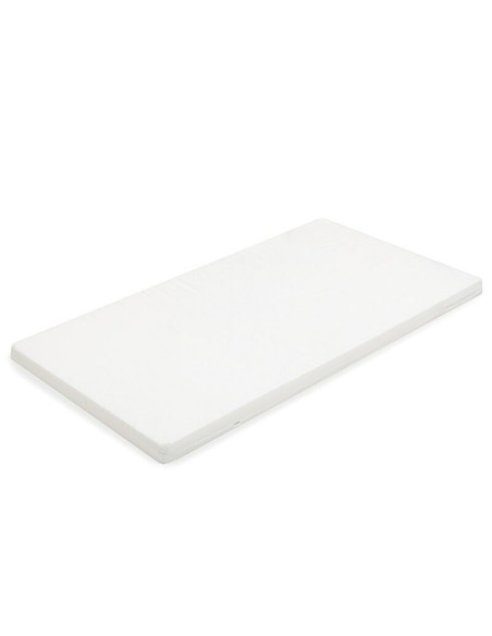 BN-53000,Saltea patut bebe, New Baby, Basic, Din spuma, Cu husa detasabila, 120x60x5 cm, 0 luni+, White