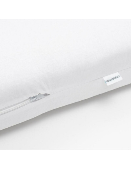 BN-53000,Saltea patut bebe, New Baby, Basic, Din spuma, Cu husa detasabila, 120x60x5 cm, 0 luni+, White