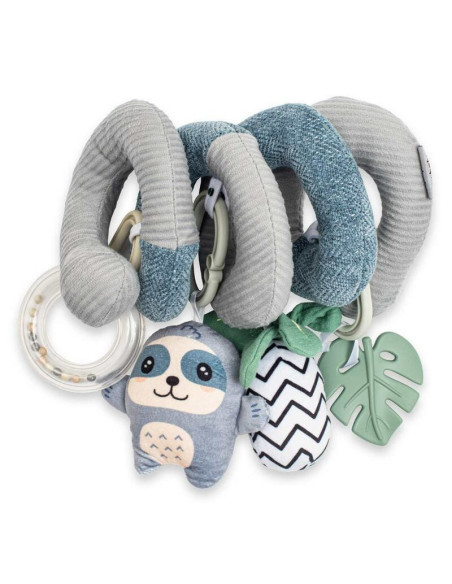BN-53898,Jucarie interactiva, New Baby, Spirala, Lenes, Pentru atasare la patut sau carucior, Dezvolta abilitatile motorii, Incl BN-53898,Jucarie interactiva, New Baby, Spirala, Lenes, Pentru atasare la patut sau carucior, Dezvolta abilitatile motorii, Incl