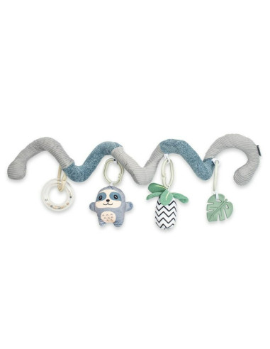 BN-53898,Jucarie interactiva, New Baby, Spirala, Lenes, Pentru atasare la patut sau carucior, Dezvolta abilitatile motorii, Incl BN-53898,Jucarie interactiva, New Baby, Spirala, Lenes, Pentru atasare la patut sau carucior, Dezvolta abilitatile motorii, Incl