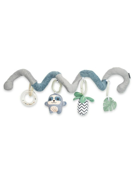 BN-53898,Jucarie interactiva, New Baby, Spirala, Lenes, Pentru atasare la patut sau carucior, Dezvolta abilitatile motorii, Incl BN-53898,Jucarie interactiva, New Baby, Spirala, Lenes, Pentru atasare la patut sau carucior, Dezvolta abilitatile motorii, Incl