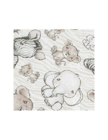 BN-56184,Set 3 scutece, New Baby, Multifunctionale, Din bumbac 100%, Material certificate Oeko Tex Standard 10070x80 cm, Multico