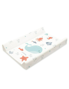 BN-56162,Saltea de infasat bebe, New Baby, Dimensiune 49x70 cm, Fara substante nocive, 0 luni+, Ocean