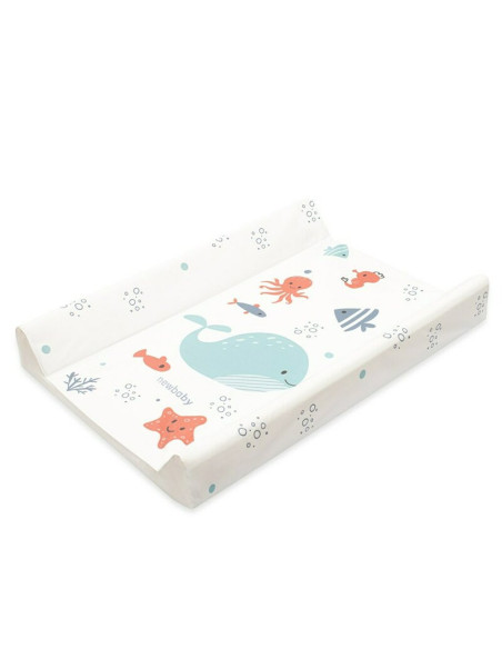 BN-56162,Saltea de infasat bebe, New Baby, Dimensiune 49x70 cm, Fara substante nocive, 0 luni+, Ocean