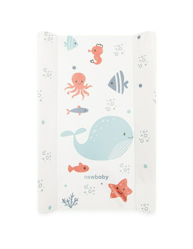 BN-56162,Saltea de infasat bebe, New Baby, Dimensiune 49x70 cm, Fara substante nocive, 0 luni+, Ocean
