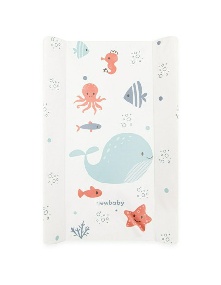 BN-56162,Saltea de infasat bebe, New Baby, Dimensiune 49x70 cm, Fara substante nocive, 0 luni+, Ocean