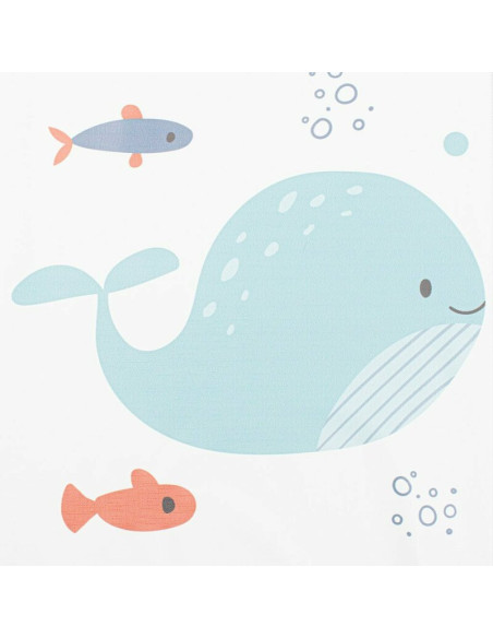 BN-56162,Saltea de infasat bebe, New Baby, Dimensiune 49x70 cm, Fara substante nocive, 0 luni+, Ocean