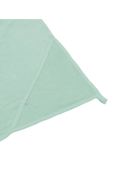 BN-53682,Prosop cu gluga, New Baby, Comfortably, Din bumbac 100%, 80x80 cm, 0 luni+, Mint