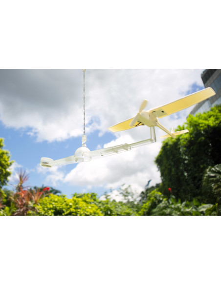 4M-03376,Kit constructie Avion Mobil, Stiinta Verde - Green Science