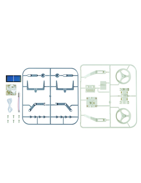 4M-03377,Kit constructie Robot Solar mini 3 in 1, Stiinta Verde - Green Science