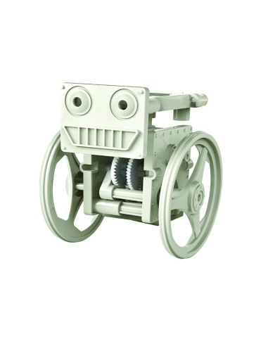 4M-03377,Kit constructie Robot Solar mini 3 in 1, Stiinta Verde - Green Science