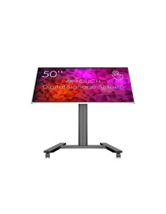 PAC-MB-6252+SDST50K8-01,Stand TV podea mobil Multibrackets MB-6252, incl. 0-90º, tip masa cu Display LED 50" cu touch 4K 24/7 SD