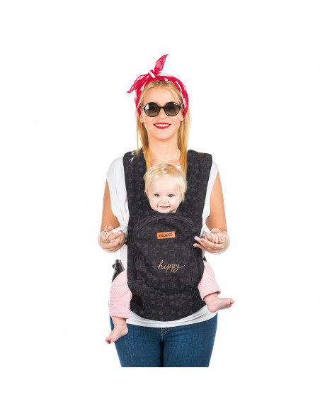 Marsupiu Chipolino Hippy pink stars,KENH0202PS