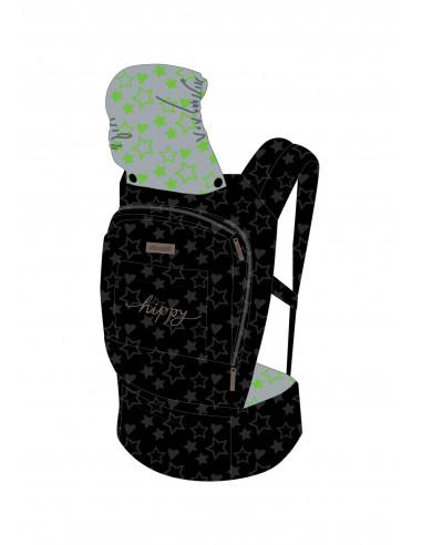 Marsupiu Chipolino Hippy lime stars,KENH0204LS