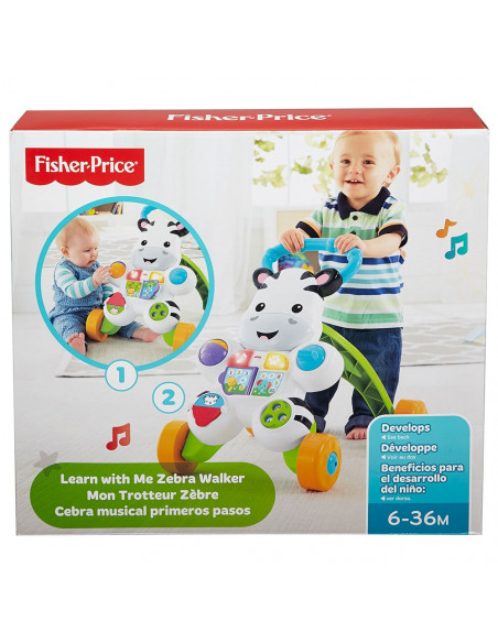 Premergator Fisher Price by Mattel Infant Zebra,MT-DLD80