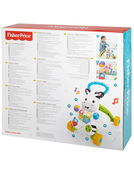 Premergator Fisher Price by Mattel Infant Zebra,MT-DLD80
