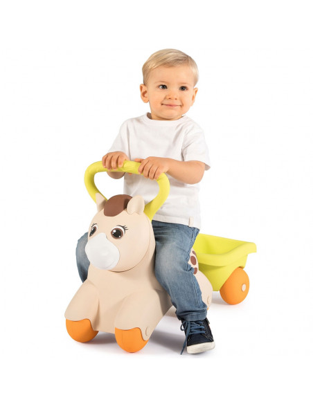 Masinuta de impins Smoby Baby Pony,S7600721500 Masinuta de impins Smoby Baby Pony,S7600721500