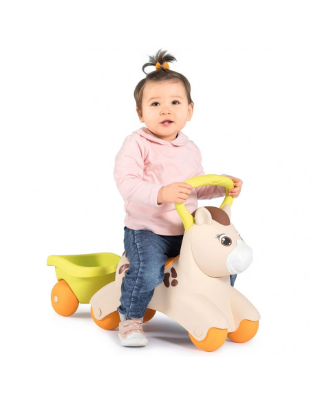 Masinuta de impins Smoby Baby Pony,S7600721500 Masinuta de impins Smoby Baby Pony,S7600721500
