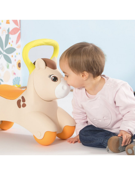 Masinuta de impins Smoby Baby Pony,S7600721500 Masinuta de impins Smoby Baby Pony,S7600721500
