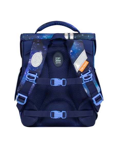 Ghiozdan scoala Tiger Family Jolly pro 2, Motiv super galaxy