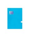Caiet OXFORD A5, 48 file, 90g/mp Dictando, Motiv campus, Albastru