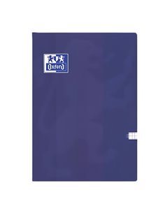 Caiet OXFORD A4, 60 file, 90g/mp Matematica, Motiv campus, Bleu