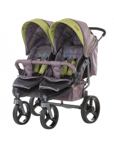 Carucior gemeni Chipolino Twix truffle,KBTX01901TR