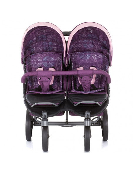 Carucior gemeni Chipolino Twix amethyst,KBTX01903AM