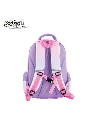 Ghiozdan scoala ergonomic S-COOL SC2648, Motiv unicorn Ghiozdan scoala ergonomic S-COOL SC2648, Motiv unicorn