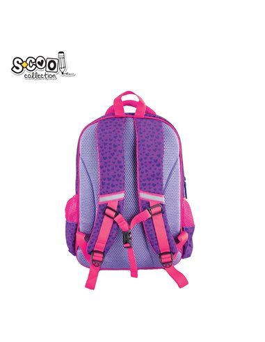 Ghiozdan scoala ergonomic 3D S-COOL SC2650, Motiv heart