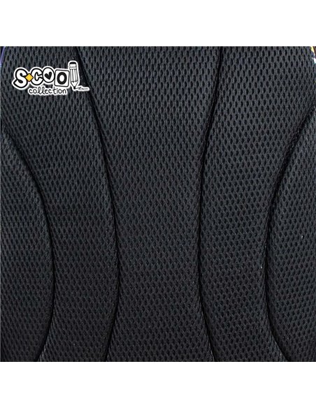 Ghiozdan scoala 3D S-COOL SC2654, Motiv football