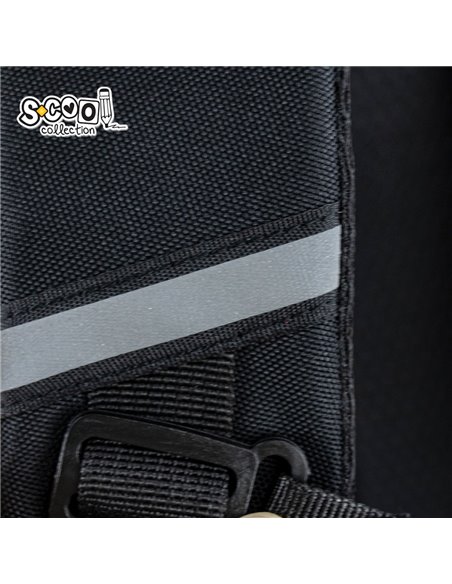 Ghiozdan scoala 3D S-COOL SC2654, Motiv football