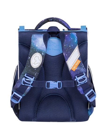 Ghiozdan scoala Tiger family nature quest pro, Motiv super galaxy