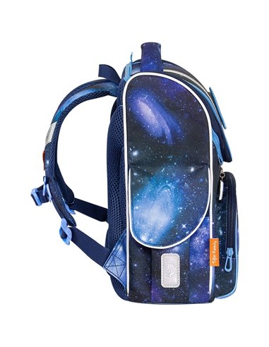 Ghiozdan scoala Tiger family nature quest pro, Motiv super galaxy