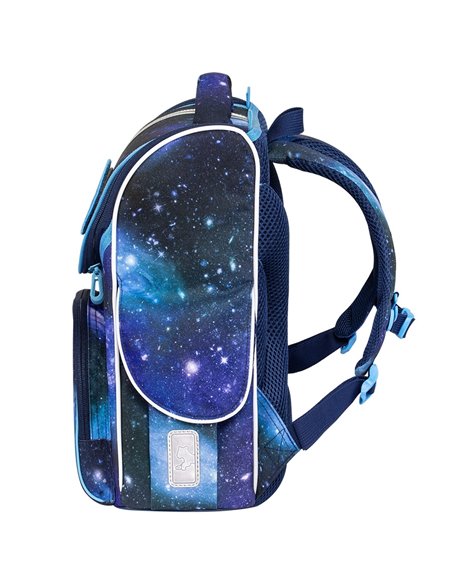 Ghiozdan scoala Tiger family nature quest pro, Motiv super galaxy