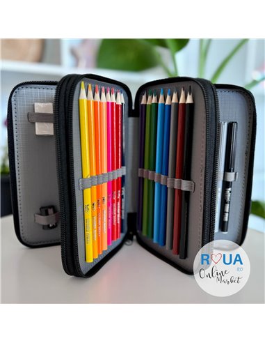 Penar echipat S-COOL YL117, 3 fermoare, 38 piese, Football