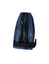 Penar etui dreptunghiular cu 2 fermoare, Bleu