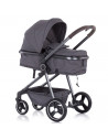 Carucior Chipolino Noah 3 in 1 grey denim,ST-KKNH02001GD