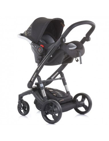Carucior Chipolino Electra 3 in 1 gold cu cadru