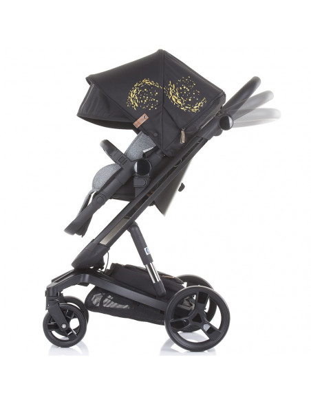 Carucior Chipolino Electra 3 in 1 gold cu cadru