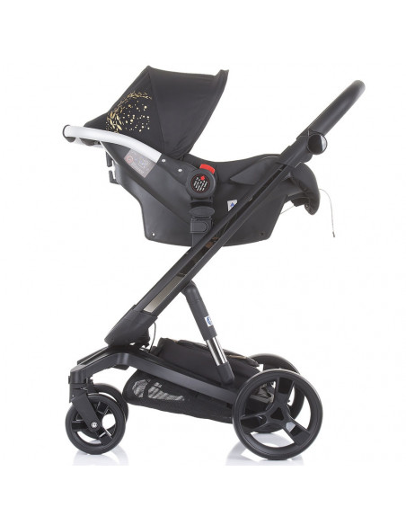 Carucior Chipolino Electra 3 in 1 gold cu cadru