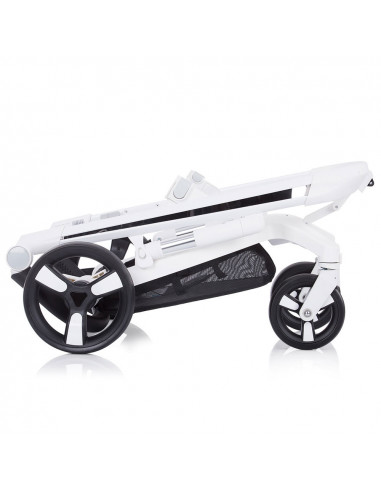 Carucior Chipolino Electra 3 in 1 silver cu cadru