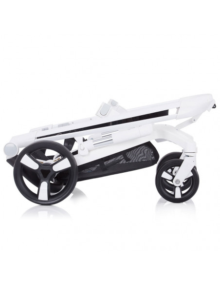 Carucior Chipolino Electra 3 in 1 silver cu cadru